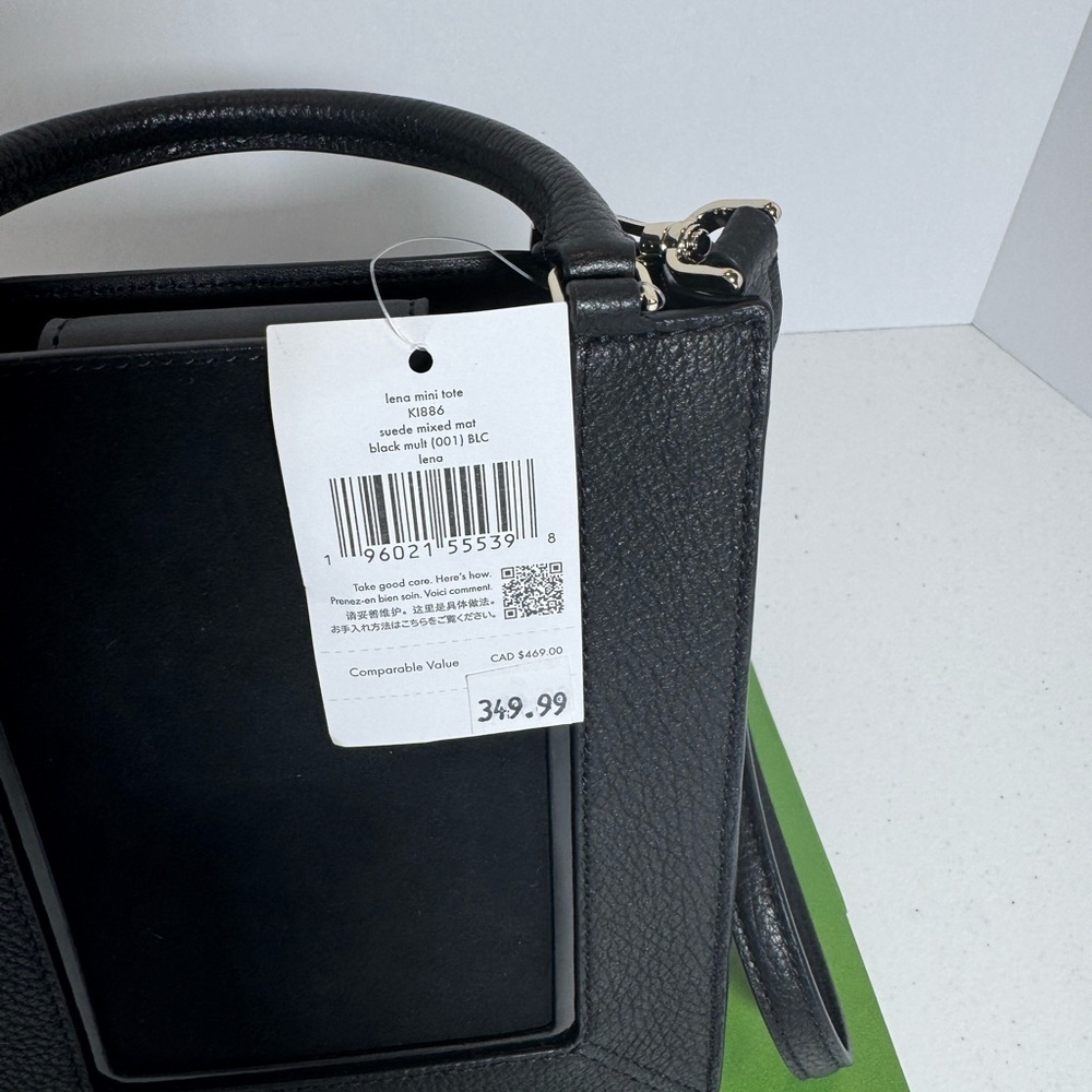 Kate Spade Black Textured Crossbody Bag - Picture 6 of 9